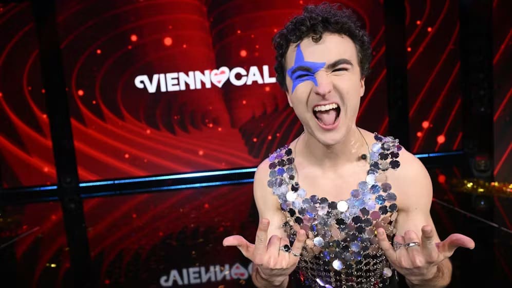 Benjamin Gedeon alias COSMÓ beim Eurovision Song Contest 2026