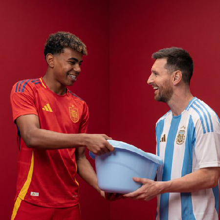Lionel Messi und Lamine Yamal